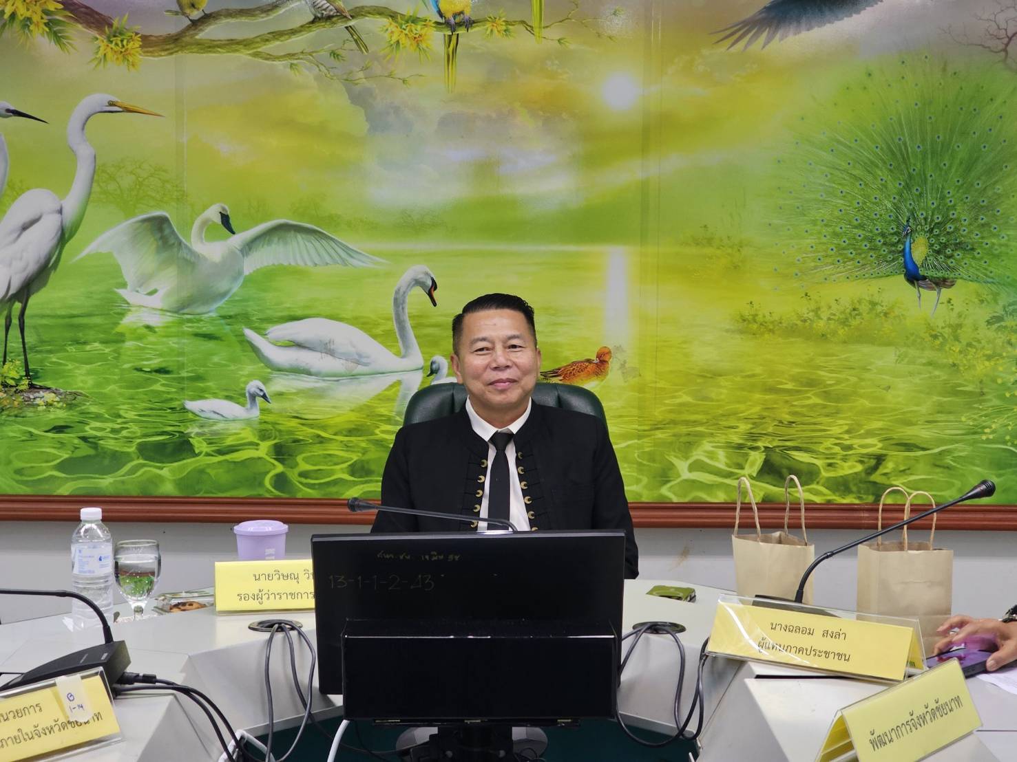 📌พช.เมืองชัยนาท เข้าร่วมประชุมคณะกรรมการบริหารศูนย์อำนวยการขจัดความยากจนและพัฒนาคนทุกช่วงวัยอย่างยั่งยืนตามหลักปรัชญาของเศรษฐกิจพอเพียงจังหวัดชัยนาท ครั้งที่ 1/2568